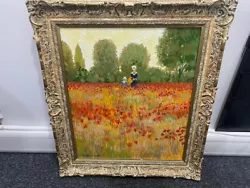 Buy John Myatt Camille And Jean Monet In A Poppy Field, 1873. • 2,250£