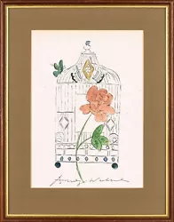 Buy ANDY WARHOL - Old Handmade Watercolor !!! GREAT ART !!! • 55.34£