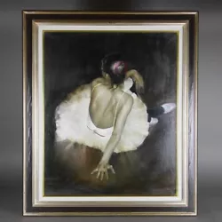 Buy Ryszard Kalamarz (Poland) Original Oil Painting On Canvas Signed Ballerina • 1,026.17£