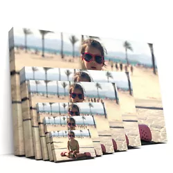 Buy Personalised Photo Canvas Print Your Picture Framed Wall Hanging Canvas Art Gift • 12.99£