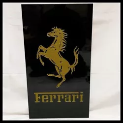 Buy Ferrari Tablet Engraving Natural Stone Gold Rare Not For Sale Antique Collection • 413.43£