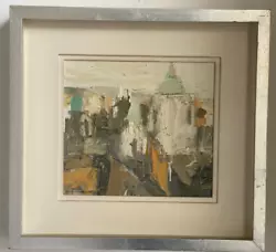 Buy Antique Irish Artist Colin Davidson Oil Painting Belfast City Skyline Ireland • 3,550£