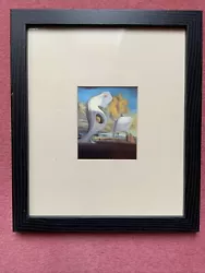 Buy Salvador Dali - The Atavism Of Dusk Mounted Framed Print 34.5 Cm X 29.5 Cm • 10£