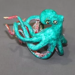 Buy Bronze Octopus Figurine Statue Art Sculpture Wildlife Nature Signed • 1,019£