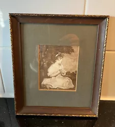 Buy Framed Antique Painting Portrait Of A Young Girl • 34.95£
