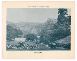Buy Cheddar Gorge Somerset Antique Print Picture 1900 BPF#1732 • 2.99£