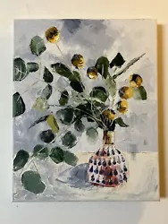 Buy Flowers In Vase Oil Painting   40x50cm Canvas. • 50£