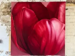 Buy HEATHER JAMES ORIGINAL  Tulip   Red Tulips Flower Flowers Still Life PAINTING • 9,500£