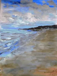 Buy My Original Painting Of The Northumberland Coast  ,unframed Signed • 17£