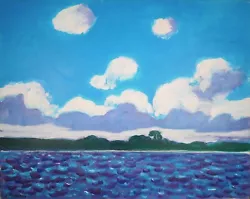 Buy Jacques Poncet - Painting Original - Acrylic - Effect Clouds • 3,286.74£