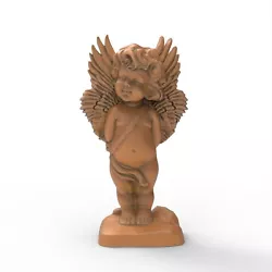 Buy Baby Angel 3D Printable Angels Wings Angel Cherub Wing STL Files For CNC Router • 2.32£