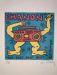 Buy COA Keith Haring Painting Print Poster Wall Art Signed & Numbered • 71.65£
