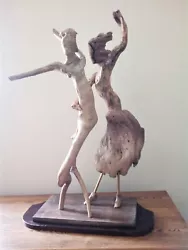 Buy Driftwood Sculpture (It Takes Two To Tango), Handmade Sculpture. • 378.89£