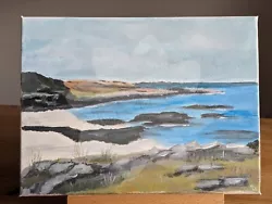 Buy Original Acrylic Painting - Port Na Ba Beach   - Isle Of Mull • 15£