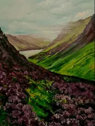 Buy Oil Paintings On Canvas Hand Painted Lavanda Mountain  • 35£