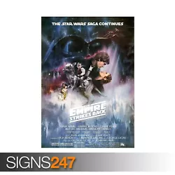 Buy STAR WARS EPISODE V THE EMPIRE STRIKES BACK (ZZ009) - Poster Print Art A1 A2 A3 • 0.99£
