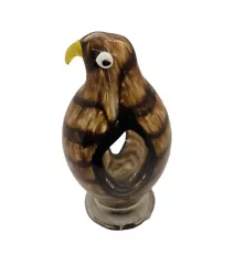Buy ART GLASS Figure Hawk BIRD Sculpture 9  Heavy Weighted Animal Shelf Decor • 81.86£