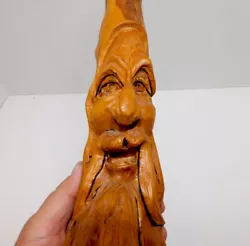 Buy 17” Cypress Knee Wood Spirit Mystical Gnome Elf Hand Carved And Signed • 66.11£