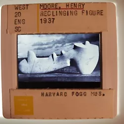 Buy Henry Moore Reclining Figure 1937 Sculpture 35mm Glass Slide • 14.17£