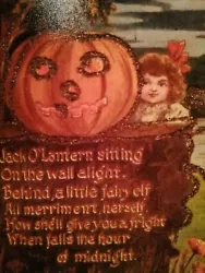 Buy Vintage 🎃 Child Jack O'Lantern Halloween Print Picture Collectable Art Photo  • 1.10£