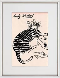 Buy ANDY WARHOL - Old Handmade Watercolor !!! GREAT ART !!! • 55.26£