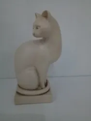 Buy Artforum Elegance Cat Reconstituted Stone Height 22cm Base 9.5x9cm 1.75kg • 15£