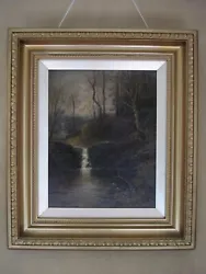 Buy 19th C Landscape Oil Painting On Canvas In Original Antique Frame • 320£
