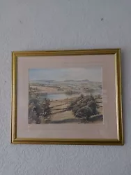 Buy Original Watercolour Painting Signed  By Artist Michael Jones Rudyard Lakes • 60£