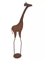 Buy Giraffe Iron/Decoration Of Jardin • 35.97£