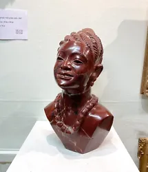 Buy AFRICAN ART SHONA SCULPTURE. TSVARAKADENGA-Pretty African Lady' By ITAI MANGENDA • 2,525£