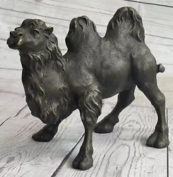 Buy Handcrafted Bronze Sculpture SALE Deco Art Desert Journey Camel Figurine Decor • 283.22£