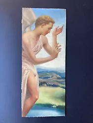 Buy Angel, Vintage Oil Painting, Male Figure, Antique, Gay Int • 99.22£