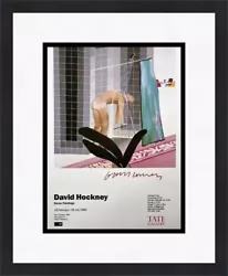 Buy David Hockney - Seven Paintings Custom Gallery Framed Print  • 61.57£