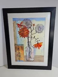 Buy Vintage Watercolour Abstract Floral Still Life Watercolour Painting  J JOHNSON • 75£