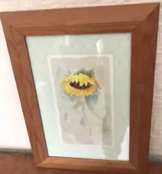 Buy John Wilkinson Watercolour Of A Sunflower • 9£