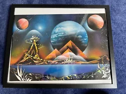 Buy Utopian Space , Spray Painted Art And Frame , By Unknown Artist 45cm By 55cm • 150£