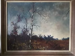 Buy Painting Landscape Forest Autumn Oil On Canvas Signed • 7,999£