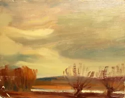 Buy Vintage Expressionist Oil Painting Landscape • 99.99£