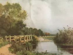 Buy Antique Print The Itchen Near Chilland Mill 1909 Hampshire From Painting Art • 2.89£