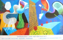 Buy DAVID HOCKNEY Some Very New Paintings   1993 ART EXHIBITION POSTER • 125£