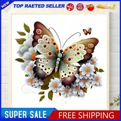 Buy Paint By Numbers Kit DIY Butterfly Oil Art Picture Craft Home Wall Decor(H1426) • 5.98£