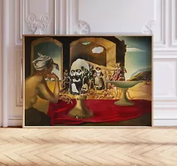 Buy Salvador Dali Wall Art, Classic Fine Art Print, Antique Wall Décor, Art Gift • 19.99£