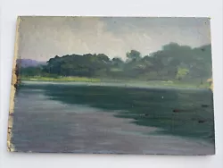 Buy Antique American Beach Impressionism Small Gem 19th Century Turner Study Attrib. • 850.49£