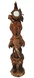 Buy African Ceremonial Wooden African Sculpture Statue • 386.12£