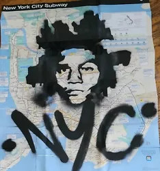 Buy Graffiti Map Basquiat • 41.44£