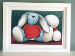 Buy RARE BEAUTIFUL ORIGINAL DOUG HYDE  Big Foot  Rabbit Bunny PASTEL PAINTING • 17,500£