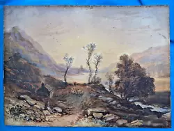Buy Original Mystery Watercolour The Windmill David Cox JC Horsley Handwriting • 250.51£
