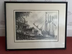 Buy “ The William White “  Clipper Etching By Alan Jay Gaines • 40£