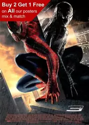 Buy Spiderman 3 2007 Movie Poster A5 A4 A3 A2 A1 • 3.99£