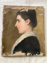 Buy Antique Oil Painting Portrait Ibicenco • 350£